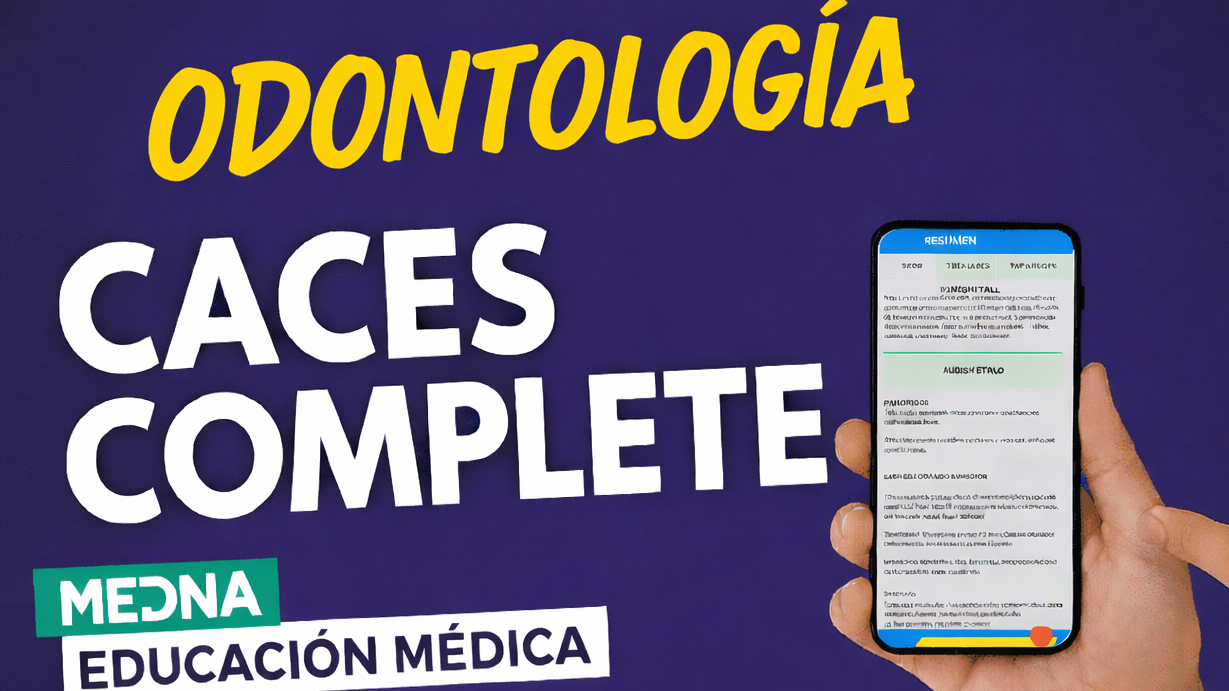 ODONTOLOGÍA: CACES COMPLETE [mayo2026]
